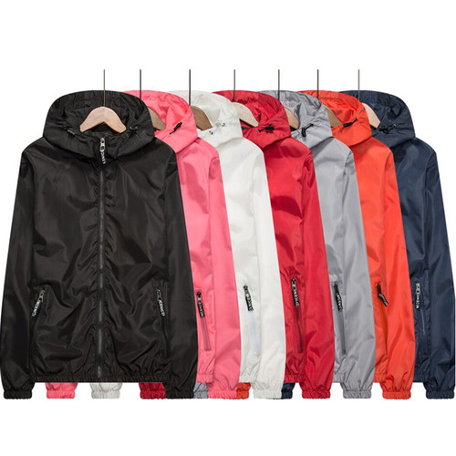 新款防风衣男女短款运动小清新