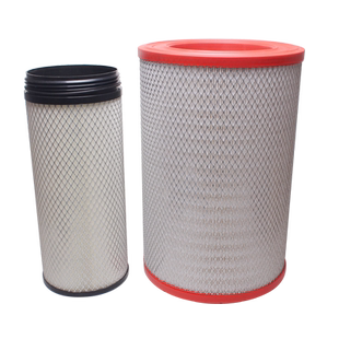 适配新欧曼KLP3045空气滤芯HO119218015AO滤清器陕汽德龙新F3000