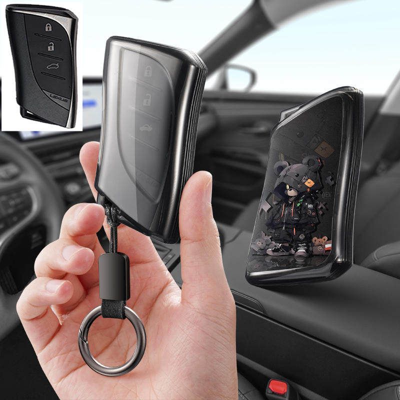 适用雷克萨斯LM500h汽车钥匙套LM350h专用雷尔法保护套高档扣壳男