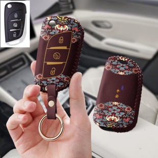 适用鸿日雷竟d90pro电动车汽车钥匙套s1遥控器锁匙包壳扣保护套女