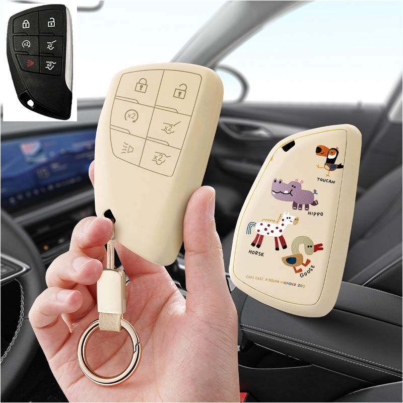 适用别克昂科威汽车钥匙套gs保护套plus包s壳扣女22高级2023款男