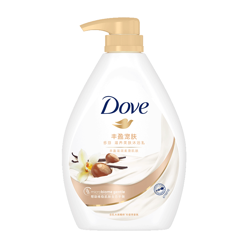 多芬沐浴露干燥肌的澎澎瓶留香