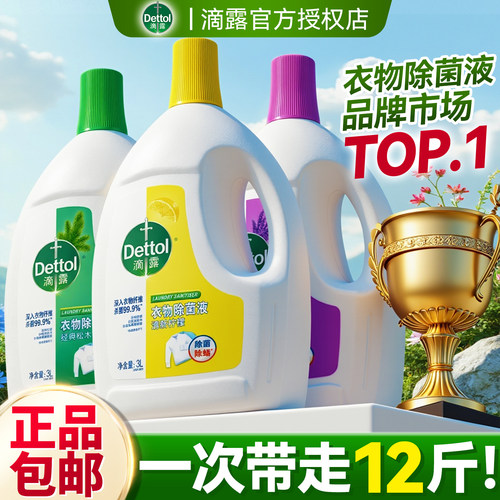 【衣物混洗】滴露衣物除菌消毒液
