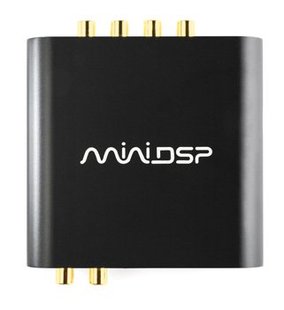 音频信号处理器电子EQ分频器滤波低频管理校正 miniDSP 2x4HD版