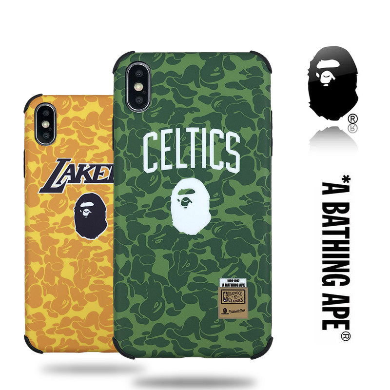 潮牌Bape苹果XSMAX四角防护iPhone8/7plus迷彩猿人头XR手机保护套|msdalam kategori Aksesori Digital 3C, Aksesori telefon bimbit, Kes telefon bimbit/Shell - dari Buy2taobao.com untuk memberikan perkhidmatan ejen Taobao profesional membeli