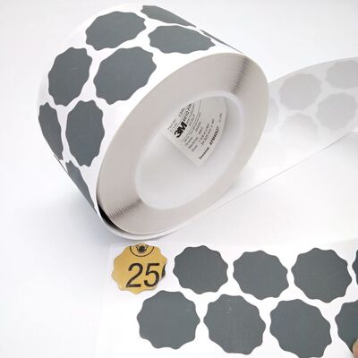 正品3M 401Q梅花砂纸卷带胶自粘砂碟1寸圆形点磨砂碟漆点打磨2000