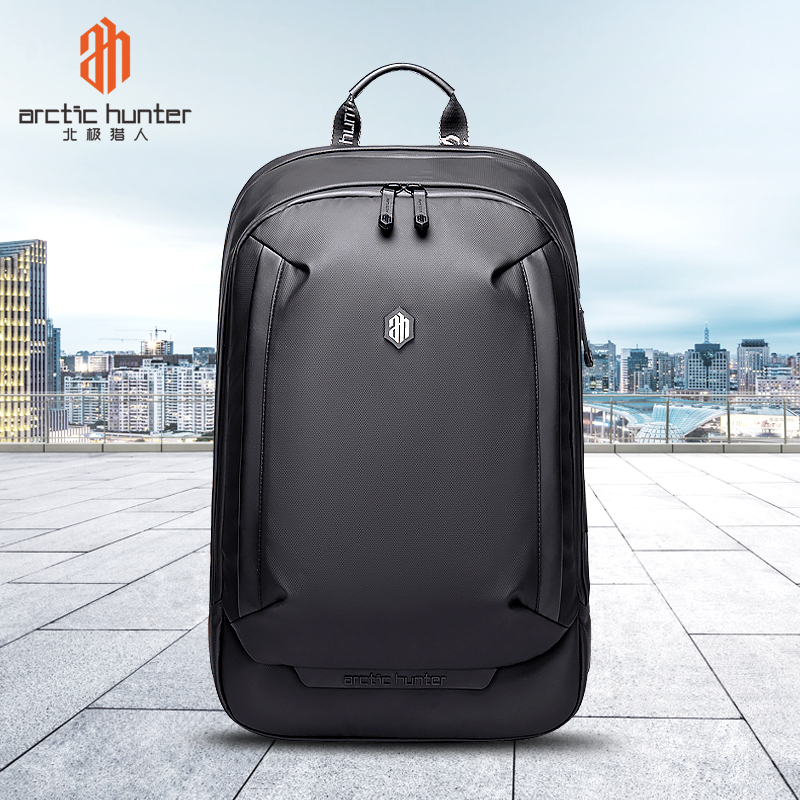 北极猎人大容量短途休闲双肩包