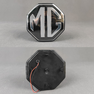 MG5呼吸动态车标灯LED装 名爵5中网发光标改装 饰灯 25款 适用于21