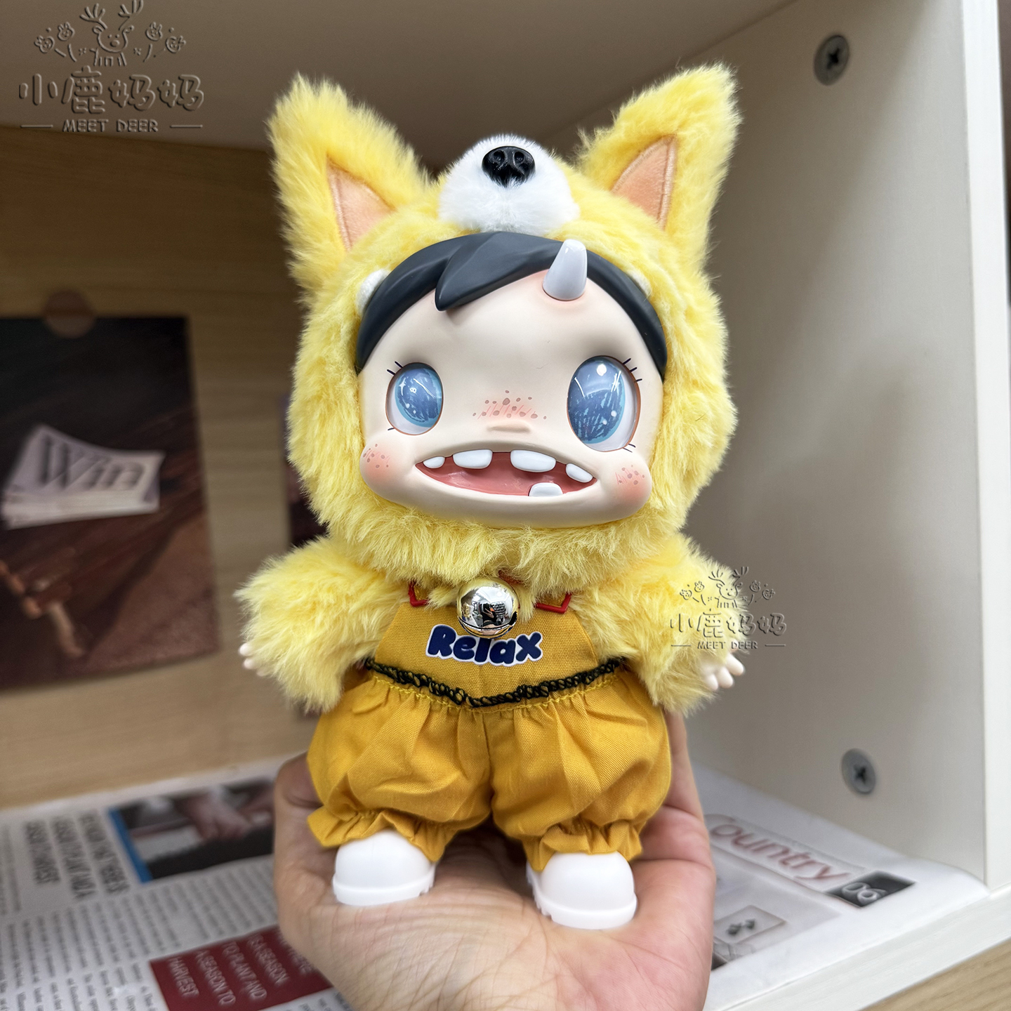 宝拉娃衣菠萝气味可爱背带裤娃衣