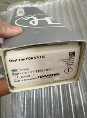 议价出全新原装正品汉密尔顿溶氧电极OxyFerm FDA VP 1