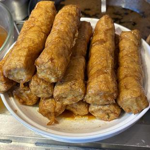 代购陈鹏鹏卤鹅饭店潮汕肉卷