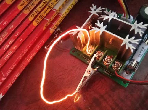 厂家直销99.9999% 快速发热丝 发红丝 电阻丝 12V-24V 镍铬电阻丝