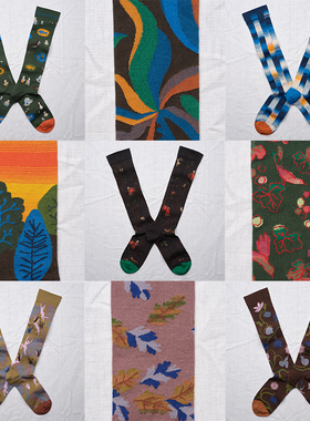 【2件9折】正品法国Bonne Maison 2025秋冬长筒袜女袜子潮袜棉袜