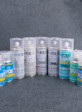 B514消光喷灌君士郡士消光保护漆模型高达军模手办上色亮油遮盖