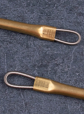 弹簧纹理刮刀精雕手办油泥nsp美国土雕塑泥工具不锈钢超轻螺纹