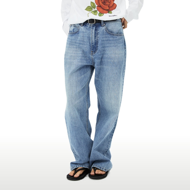 WassupHouse洗水微喇牛仔裤