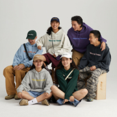 wassuphouse基础大logo印花毛圈连帽卫衣男重磅纯棉宽松情侣上衣