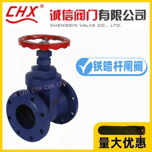 CHX河北隆尧诚信阀门Z45T-10/16中部丝扣暗杆球墨铸铁铜芯闸阀