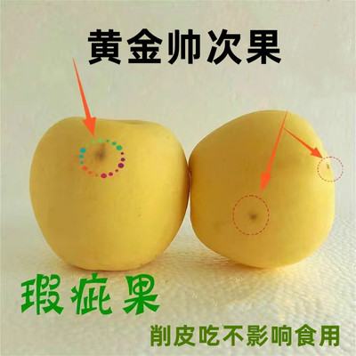 粉面刮泥烟台栖霞黄元帅黄金帅