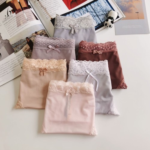 纯色性感低腰无痕牛奶丝内裤维密