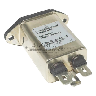 瑞士夏弗纳SCHAFFNER电源滤波器尾插IEC插座 FN9222-6-06 6A250V