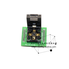 定制QFP48-0.5 TQFP48转DIP48烧录座 STM32适配器F103C8T6 编程测