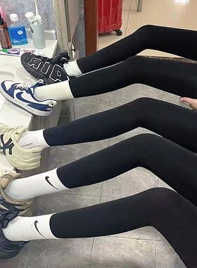 超自然黑色光腿神器女超自然隐形秋冬裸感假透肉加绒双层肉色丝袜