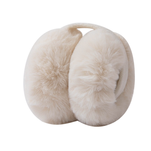 毛绒耳罩冬女冬季时尚保暖耳包耳捂子户外学生耳朵防冻可折叠耳套