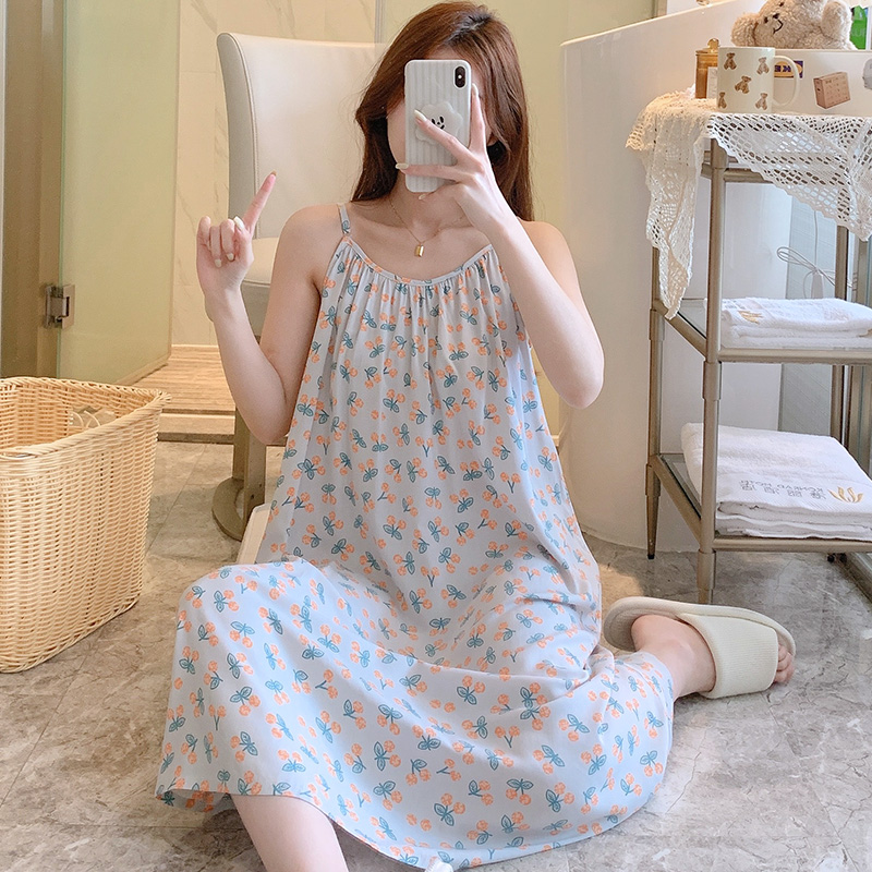 睡裙纯欲性感夏季吊带