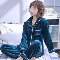 H Velvet-WM Пара кардиган 901 серо-синий фемени