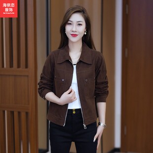 拉链短外套女宽松显瘦牛仔衣2026秋季新款时尚减龄休闲百搭夹克潮
