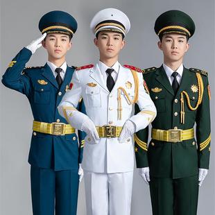 国旗护卫队礼服国旗班仪仗队服装 演出服 高中小学生升旗手升旗仪式