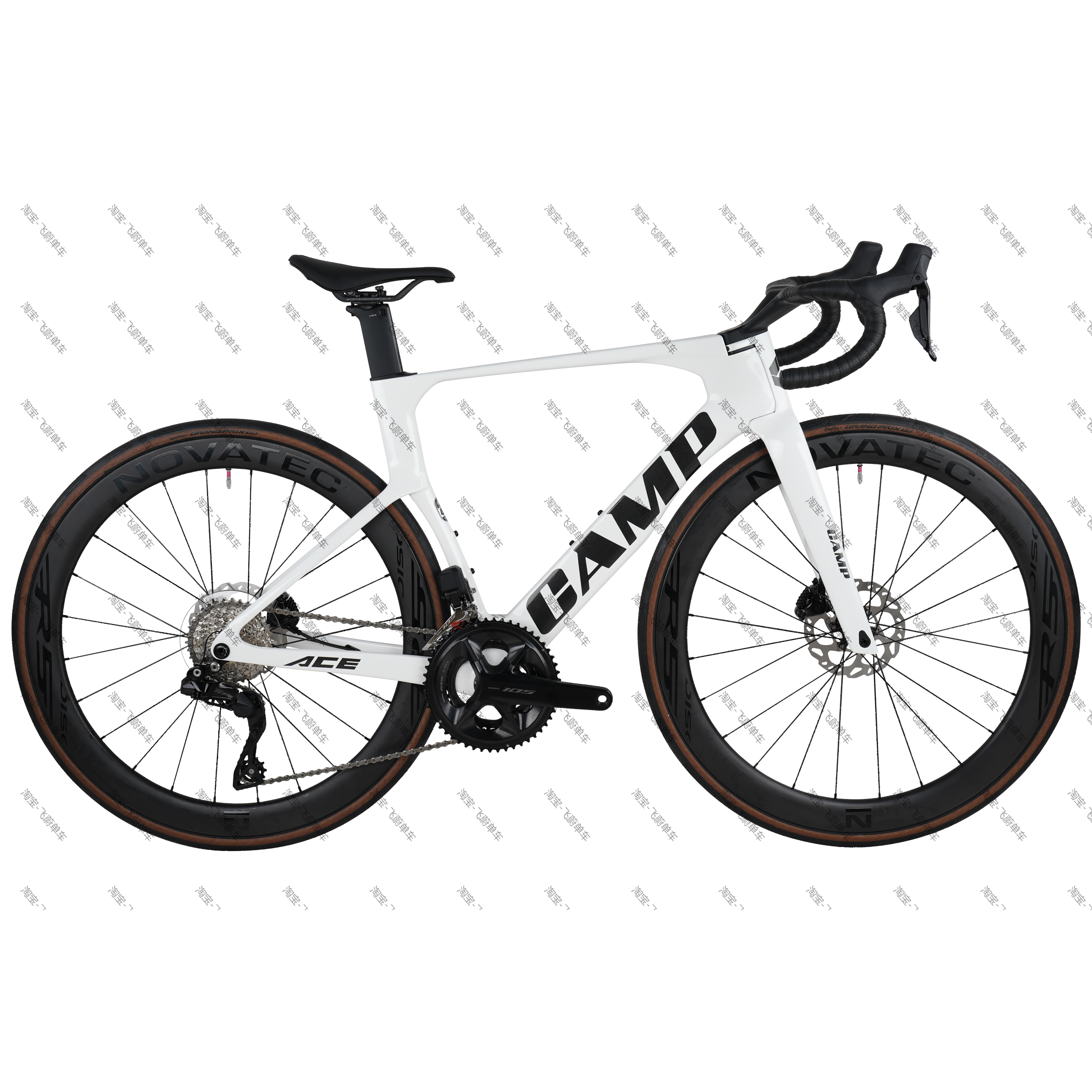 Camp坎普 ACE 三代 105电变 R7170 碳纤维破风公路自行车碳轮超轻