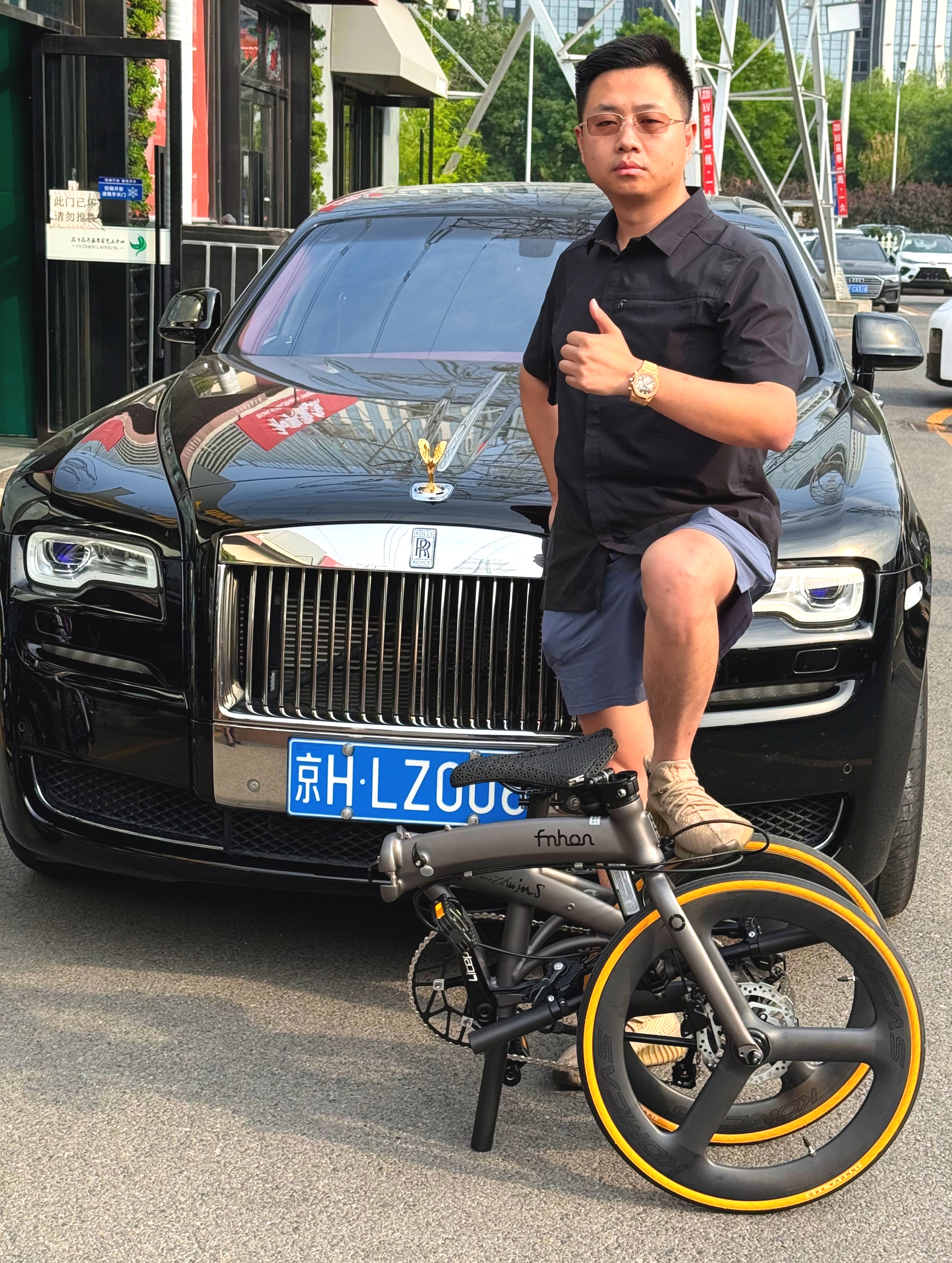 Fnhon折叠车高刚性折叠车风行