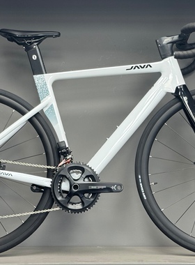 java鱼雷6代新款桶轴公路车油压碟刹24速变速竞赛自行车白色黑色