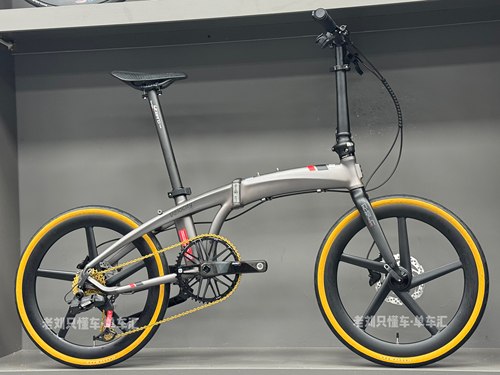 柯瑞斯CRIUS电子变速折叠车【旗舰款】五刀碳轮碳叉碳牙盘碳把碳