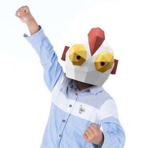 可爱纸模表演道具儿童DIY