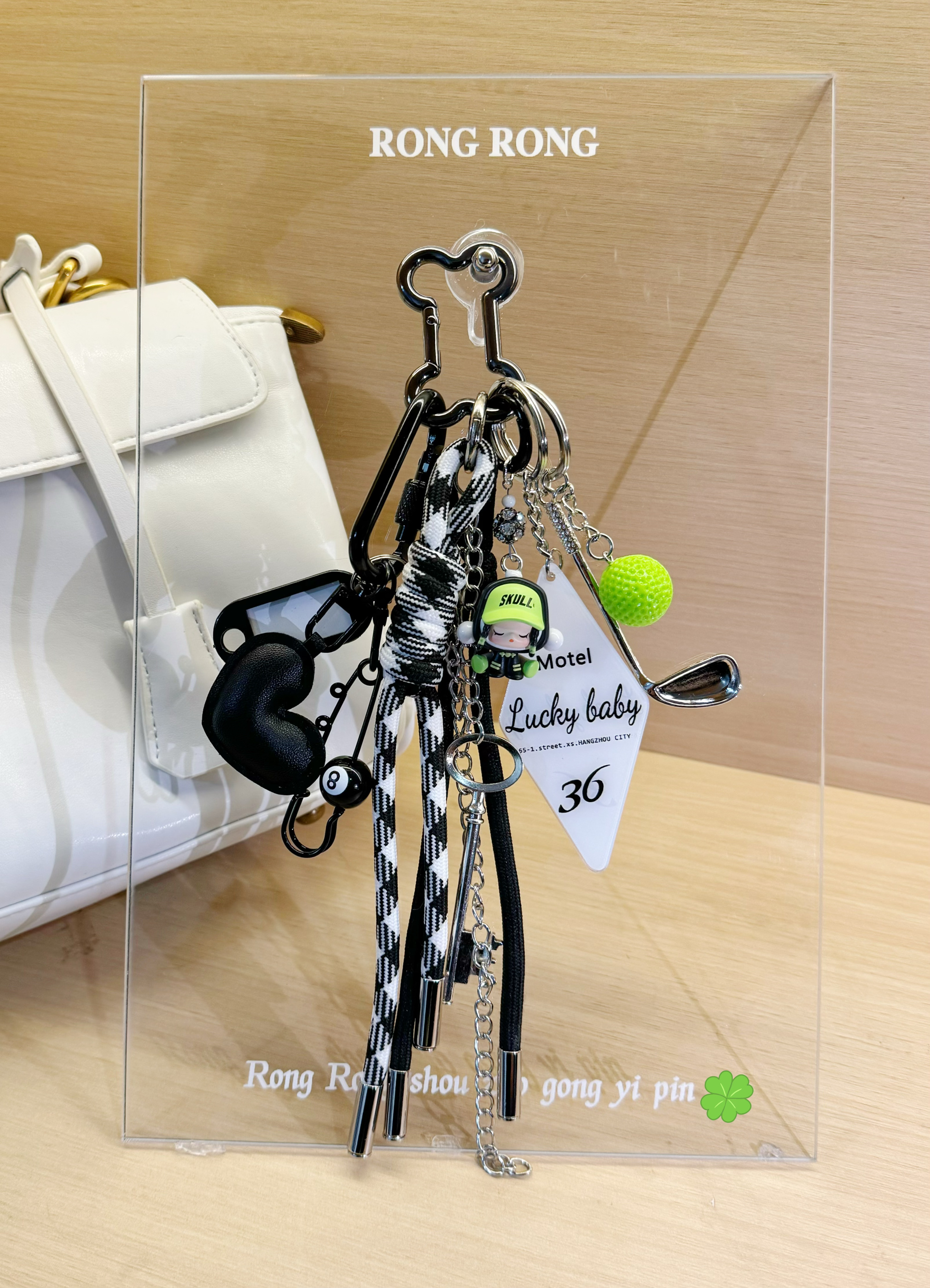 正版泡泡马特sp流浪者包包挂件钥匙扣配饰挂件情侣配件登山绳包