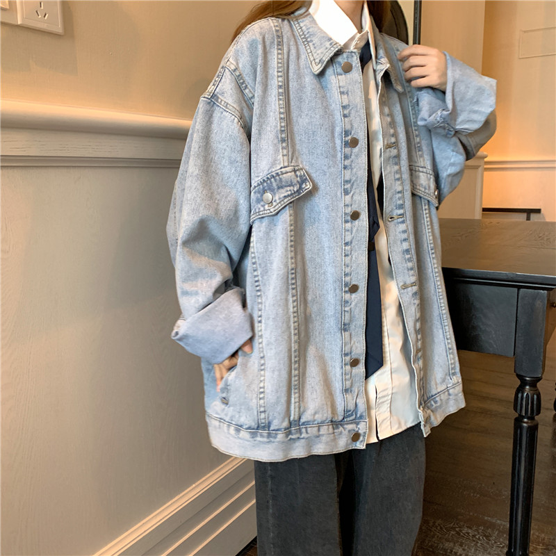 Retro Hong Kong Style New Korean loose and versatile