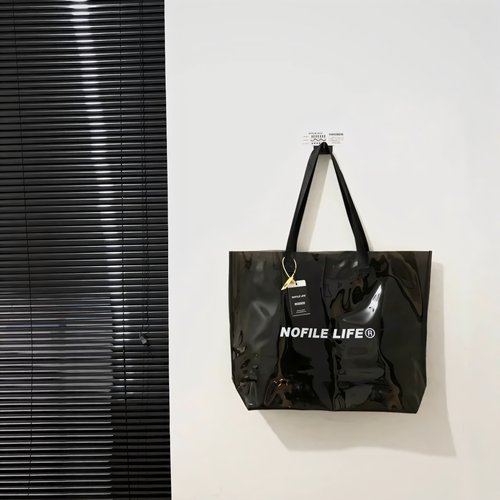 NOFILELIFE半透托特包