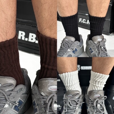 日系印花休闲长袜多色