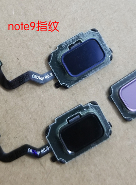 创恒易指纹适用于三星note9指纹识别排线N9600 N960F指纹按键传