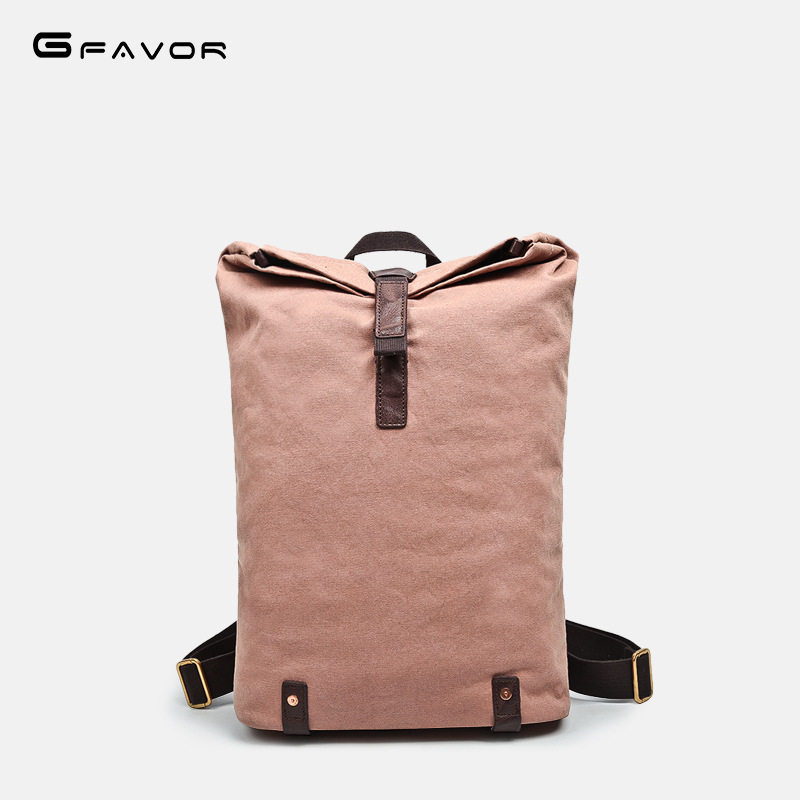 2026新款女士双肩包文艺帆布女包防水帆布配渴时尚女士背包跨境