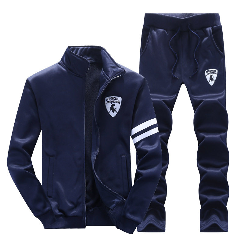 2026年春季新款长袖运动外套青少年卫衣立领公套装中学生男装时尚