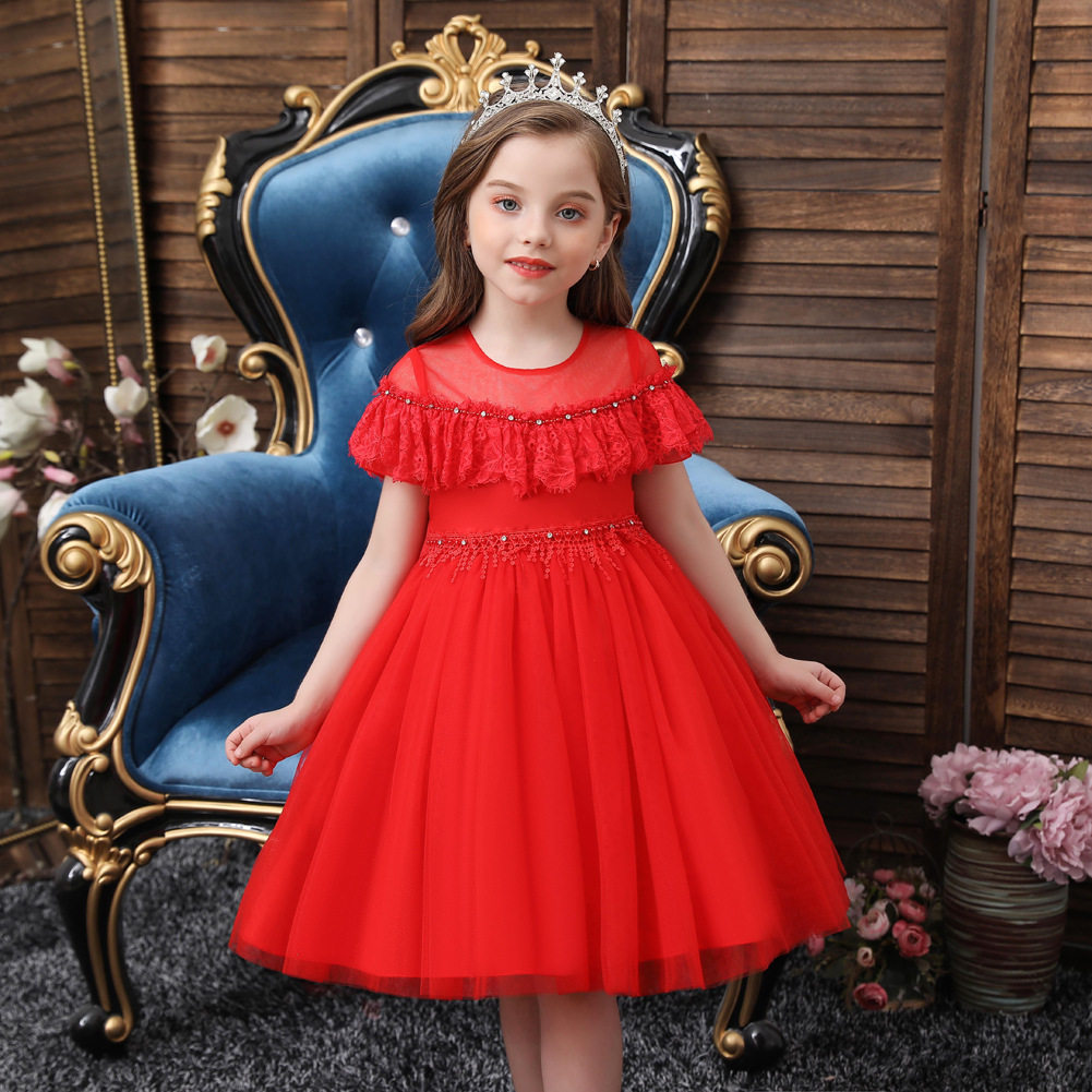 2026儿童公主裙children女童网纱蓬蓬裙花童礼服宝宝周岁宴会外贸,童装/婴儿装/亲子装,儿童礼服,淘宝优惠券,粉丝福利购,淘宝优惠卷