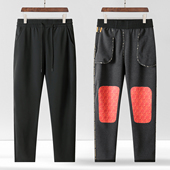 冬季 卫裤 新品 三防热能裤 休闲裤 男士 宽松紧腰3D立裁弹力保暖长裤