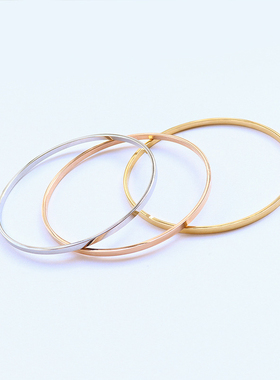 简约女个性百搭手环保色