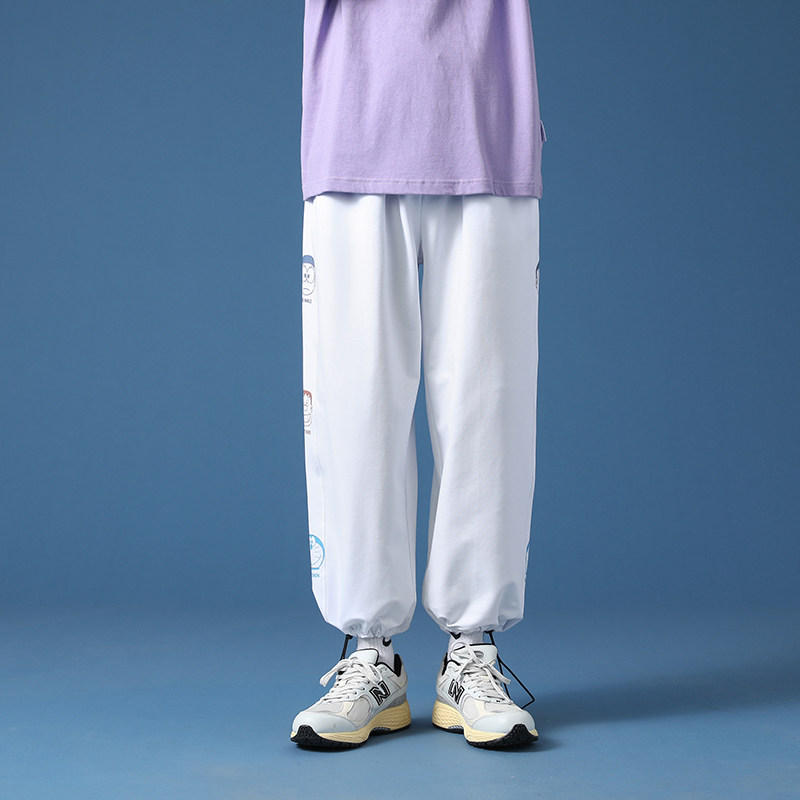 休闲裤男2021春秋韩版潮流束脚修身夏季薄款长裤A161-K732-P50,男装休闲裤,电商A161