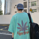 短袖T恤男2021新款宽松简约百搭潮牌ins夏季港风潮流A161-T11-P25，男装T恤，电商A161