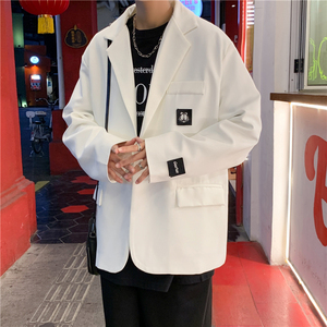 小西装外套男春秋季休闲ins痞帅韩版潮流dk制服A161-W1087-P55图片